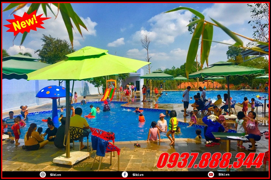 Xu hướng cầu trượt hồ bơi cho trẻ em mới 2021