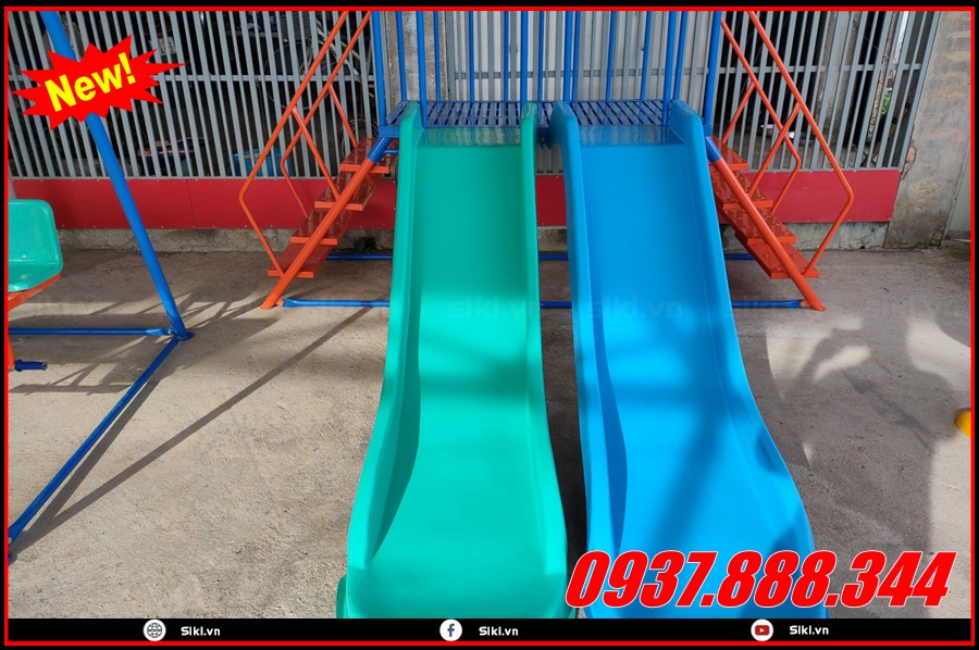Trang bị sản phẩm cầu trượt ngoài trời có những lợi ích gì?