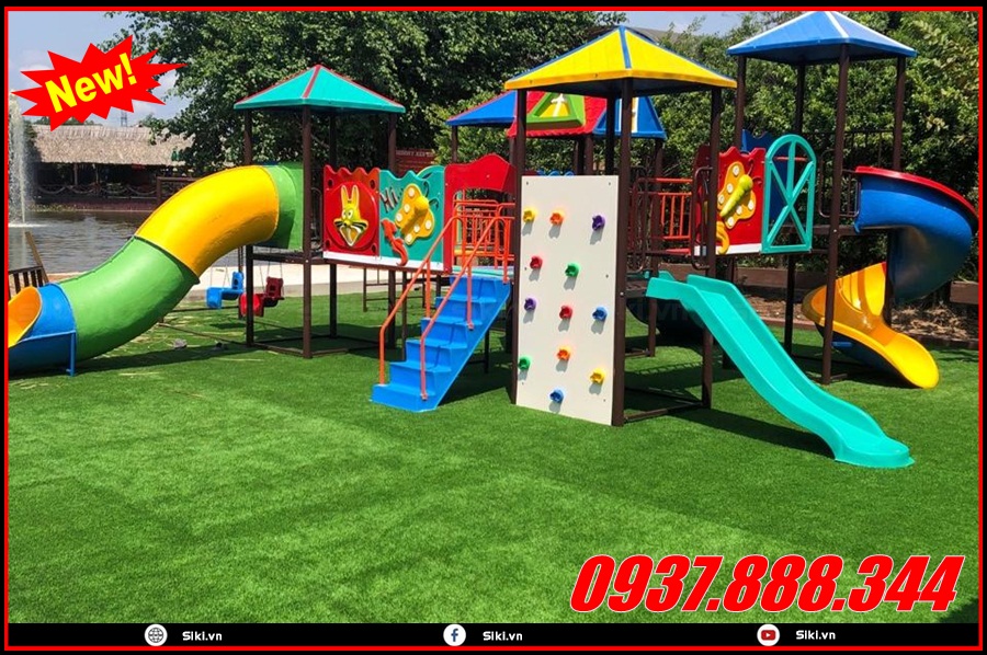 Hướng dẫn sử dụng sản phẩm cầu trượt liên hoàn đúng chuẩn