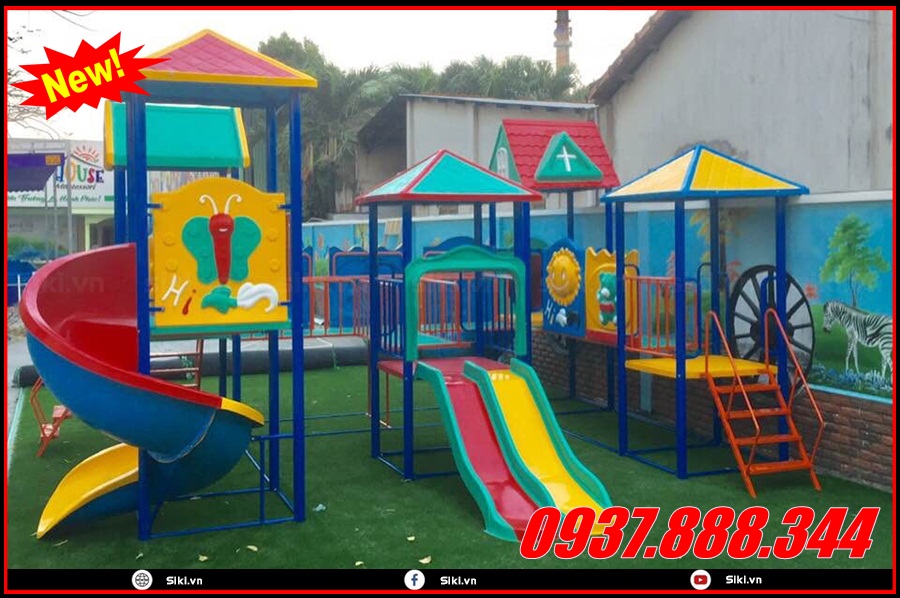 Cách sử dụng cầu trượt liên hoàn an toàn