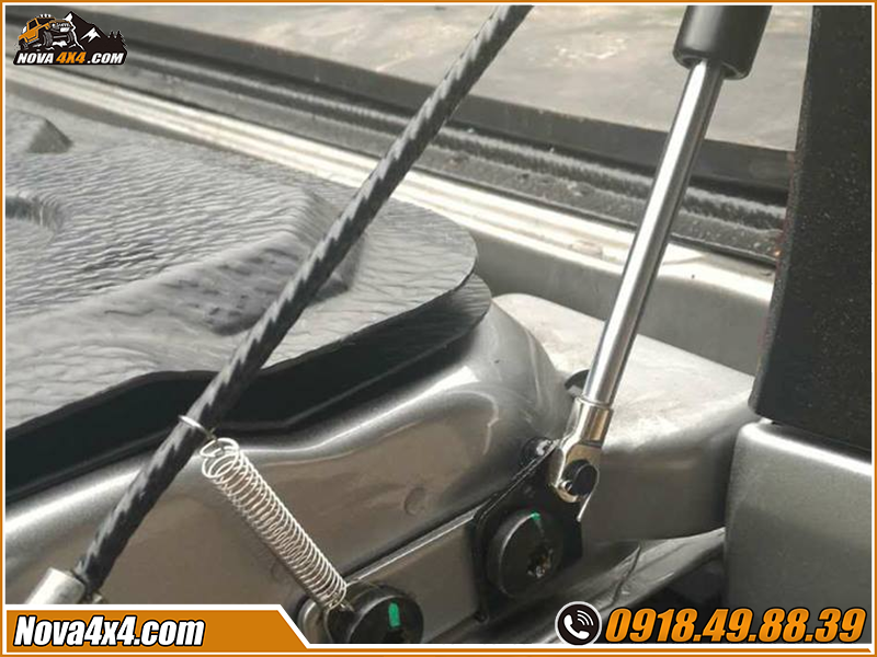Sản phẩm ty hãm cốp xe bán tải cực tốt các loại tại Nova4x4