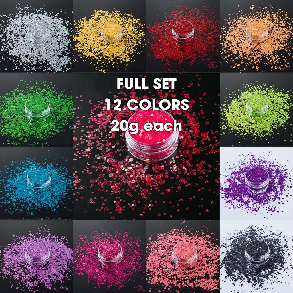 How To Use Nail Glitter Powder