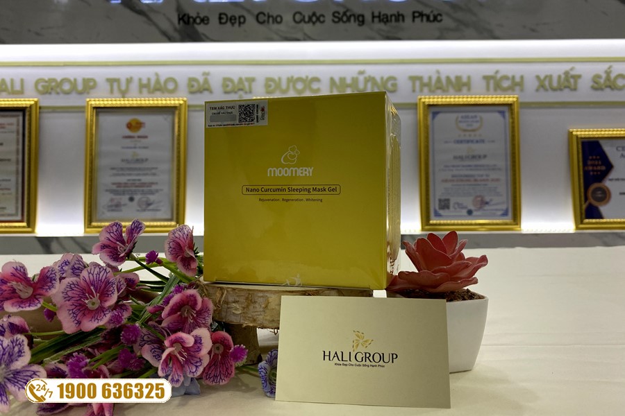 Thành phần chính của Gel Mặt Nạ Ngủ Nano Curcumin