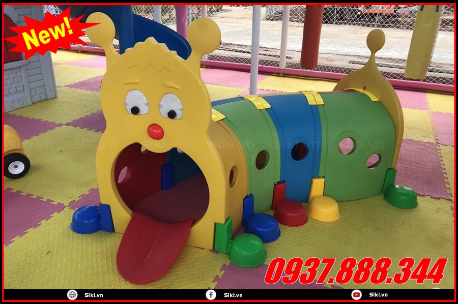 Xu hướng mẫu trò chơi hầm chui mầm non 2019 2020 được ưu chuộng nhất