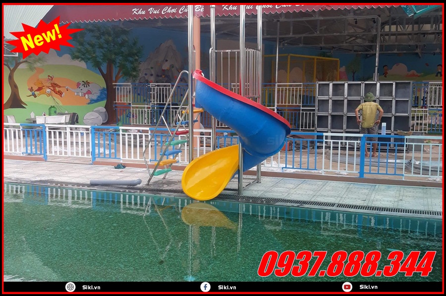 Xu hướng cầu trượt hồ bơi cho trẻ em 2020 ở Hồ Chí Minh