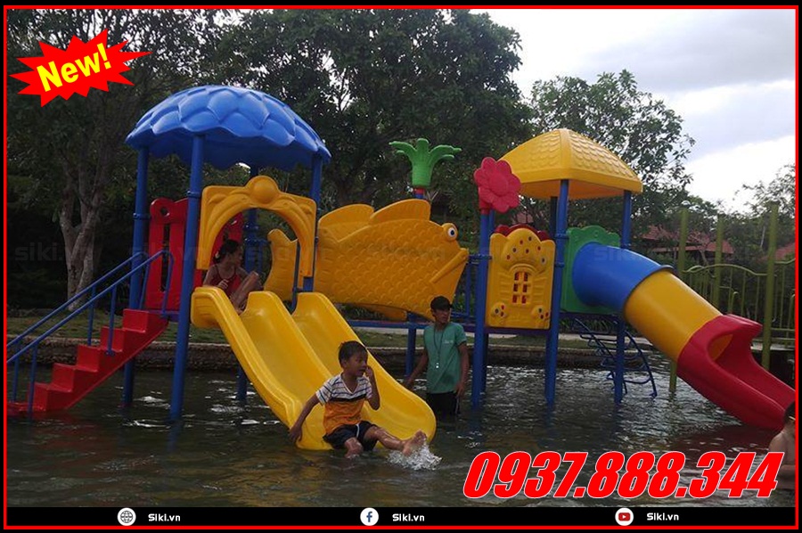 Lợi ích của cầu trượt hồ bơi tại xưởng đồ chơi Vân Anh