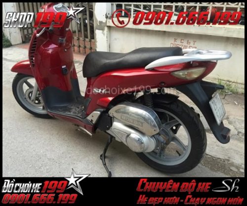 trước khi lên đời xe Sh 2005 màu đỏ tại Shop 199