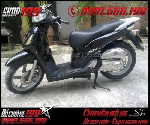 trước khi lên đời xe Sh 2004 màu đen tại Shop 199