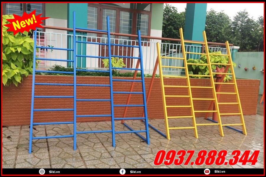 Một số mẫu sản phẩm thang leo mầm non 2020 2021 được dùng nhiều nhất