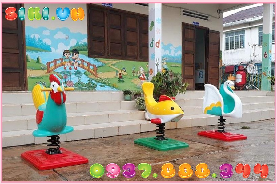 Trang bị thú nhún lò xo có cần những khâu nào?